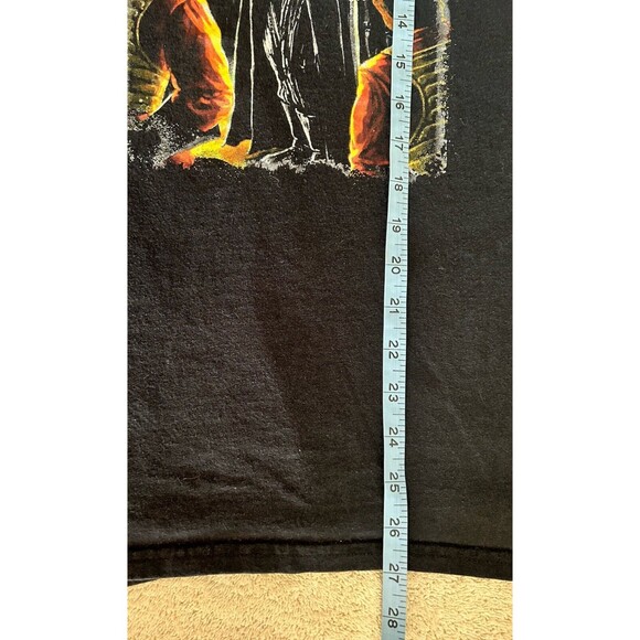 Darth Vader Men's Large Negan Walking Dead Star Wars Crossover Black T-shirt - Picture 3 of 4